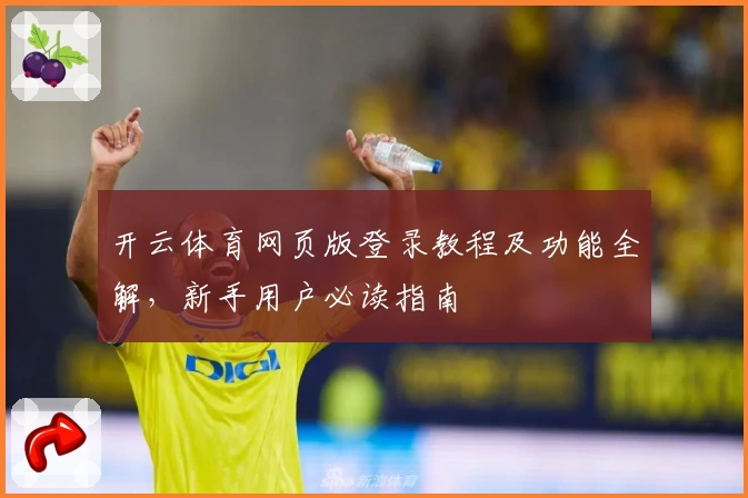 开云体育网页版登录教程及功能全解，新手用户必读指南